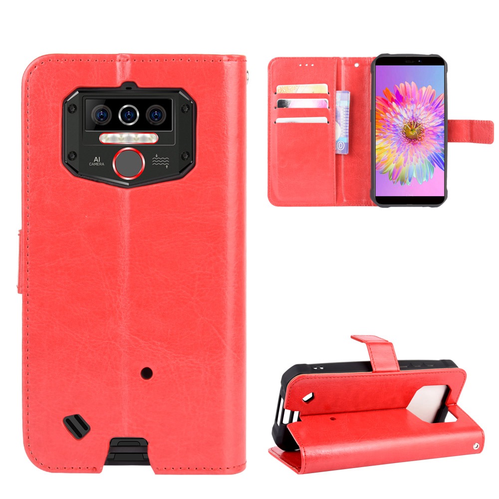 Custodia Flip In Tessuto Oxford E Pelle PU Per Oukitel C1 2025 – Cover Portafoglio Con Chiusura Magnetica, Tasche Per Carte E Supporto Verticale, Colore Blu