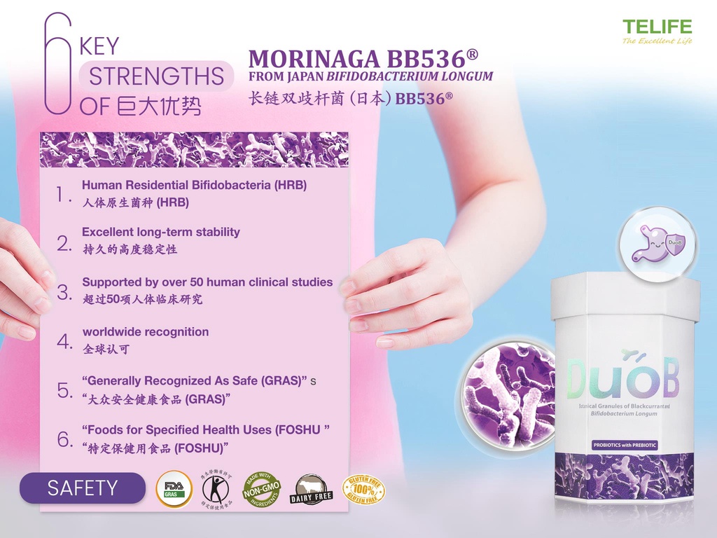 Telife DuoB Probiotics with Prebiotic 30's EXP04/2027 | Shopee Malaysia