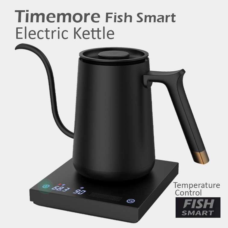 Ready Stock 🇲🇾. TIMEMORE FISH Smart Electric Pour Over Kettle