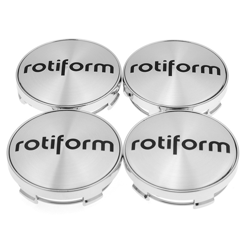 4x 60mm rotiform Nabendeckel Felgendeckel Radkappen