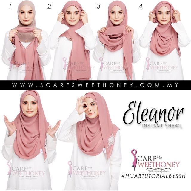 instant shawl double loop