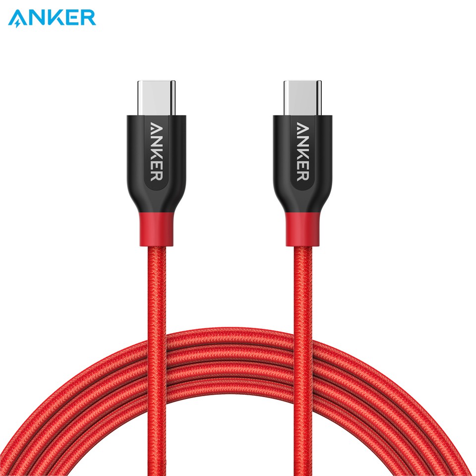 Data kabl ANKER A8187 PD crveni 0.9m