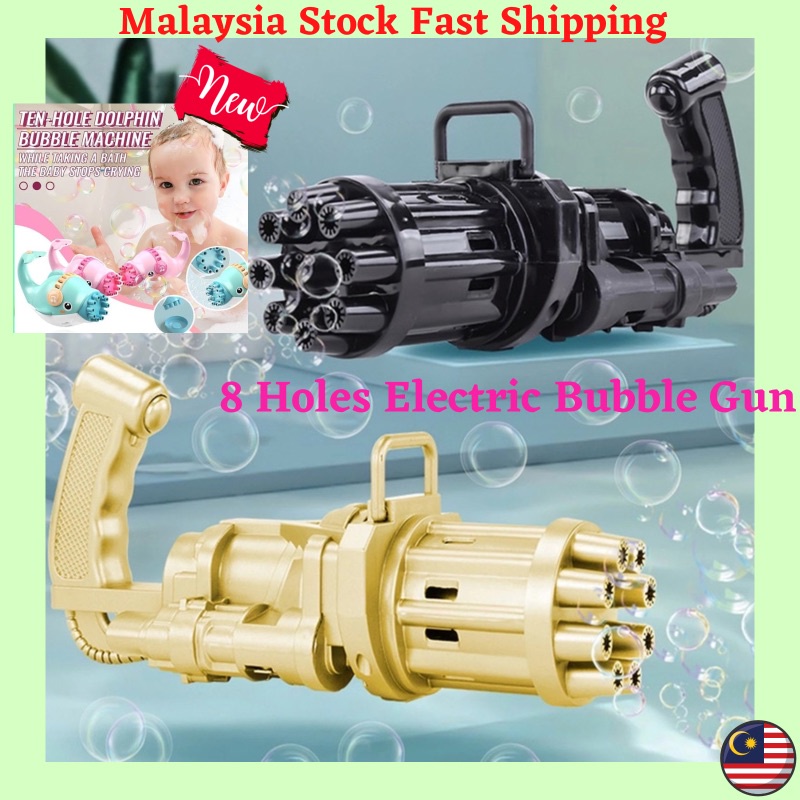 Hot Bubble Gun Machine 2021 Tiktok New Models Bubble Machine Toys for