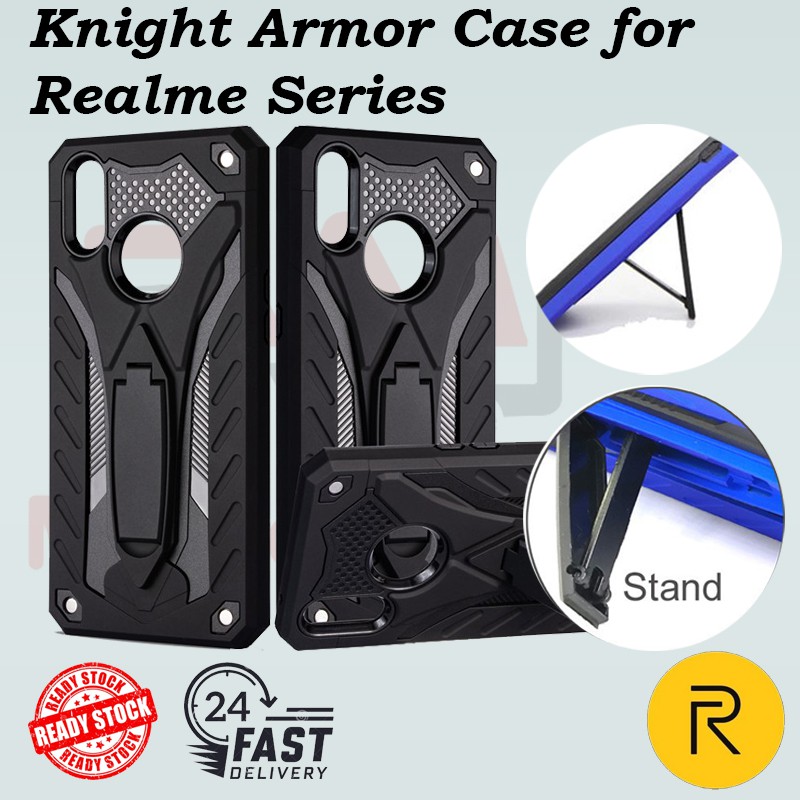 (Armor Case) Realme C30/C35/ 9i/ 5i/5s/ XT/ 3 PRO/ 5 PRO/ 6/ 7 PRO/ 7i ...