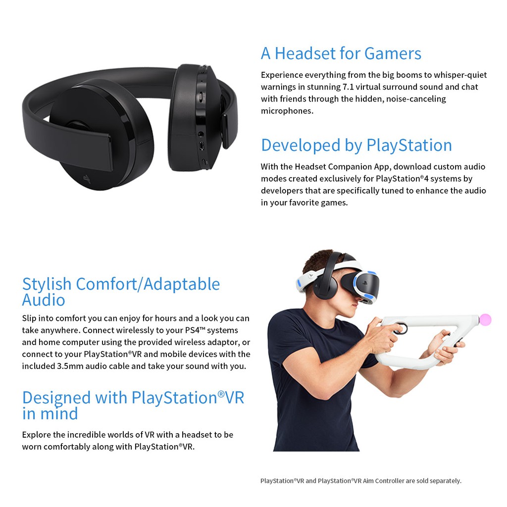 Ps4 wireless headset connect hotsell