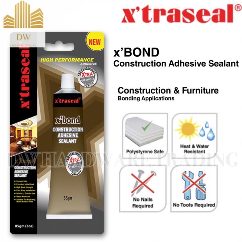 🔥Ready Stock🔥Xtraseal XBond Construction Adhesive Sealant/Xtraseal X ...