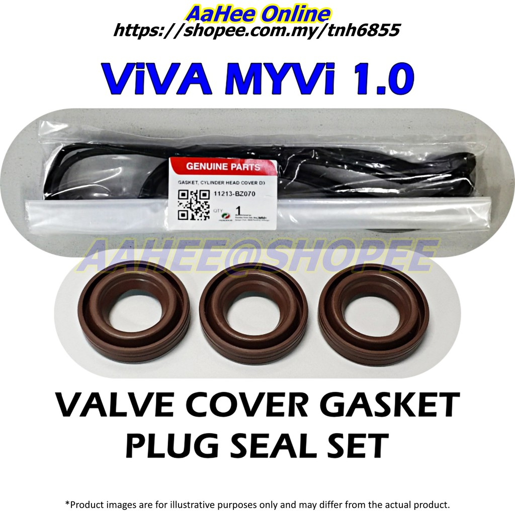 Valve Cover Gasket / Plug Seal Set Perodua VIVA 660 850 1000 MYVI 1.0