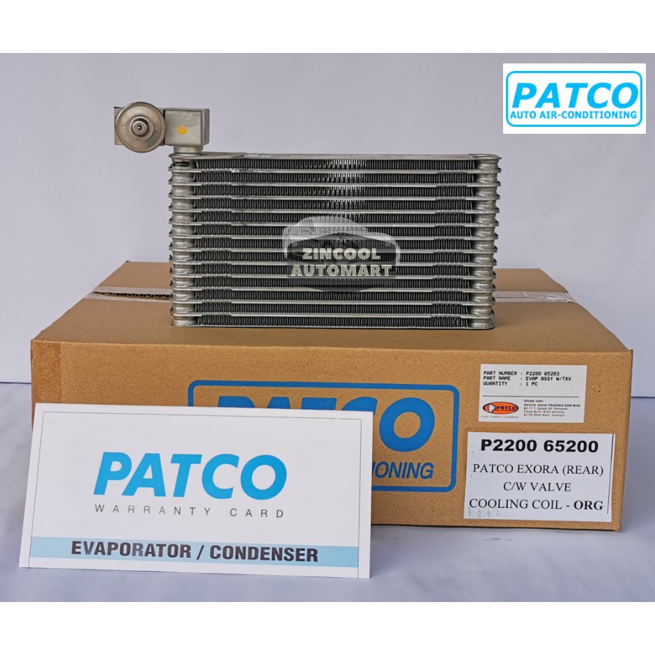 Proton Exora (Rear Side) Air Cond Cooling Coil With Valve 💯 Original