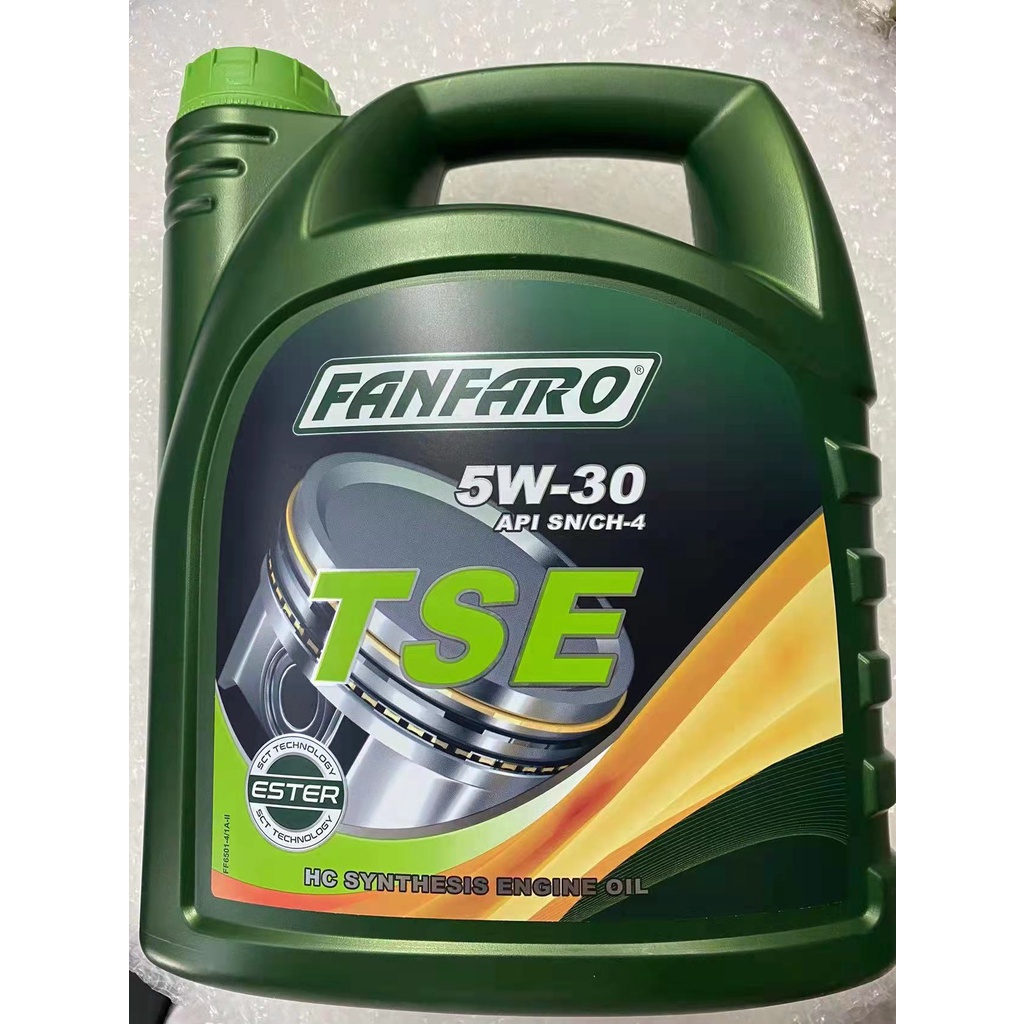 (MADE IN GERMANY) SCT FANFARO 5W30 TSE Ester Fully Synthetic Engine Oil