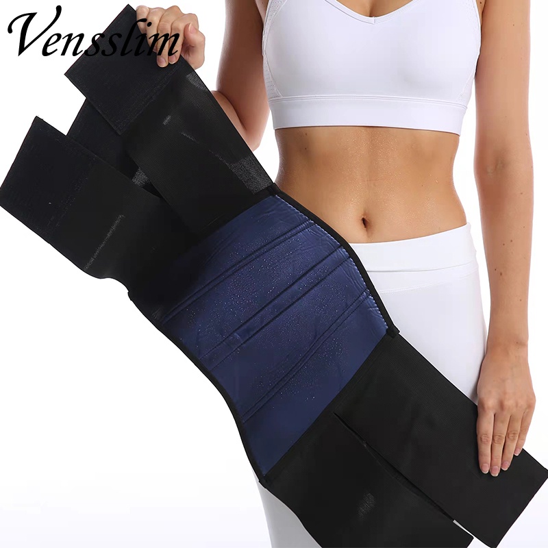 Slimming Waist Trainer Trimmer Belt Body Sweat Wrap Corsets For Stomach  Back Lumbar Support Band Weight Loss For Gym Fitness Size: S