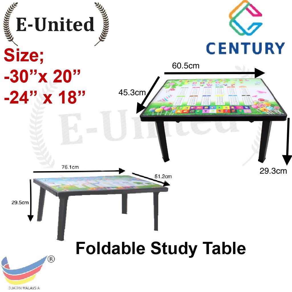ABC Table - Foldable Children Study Table | Shopee Malaysia