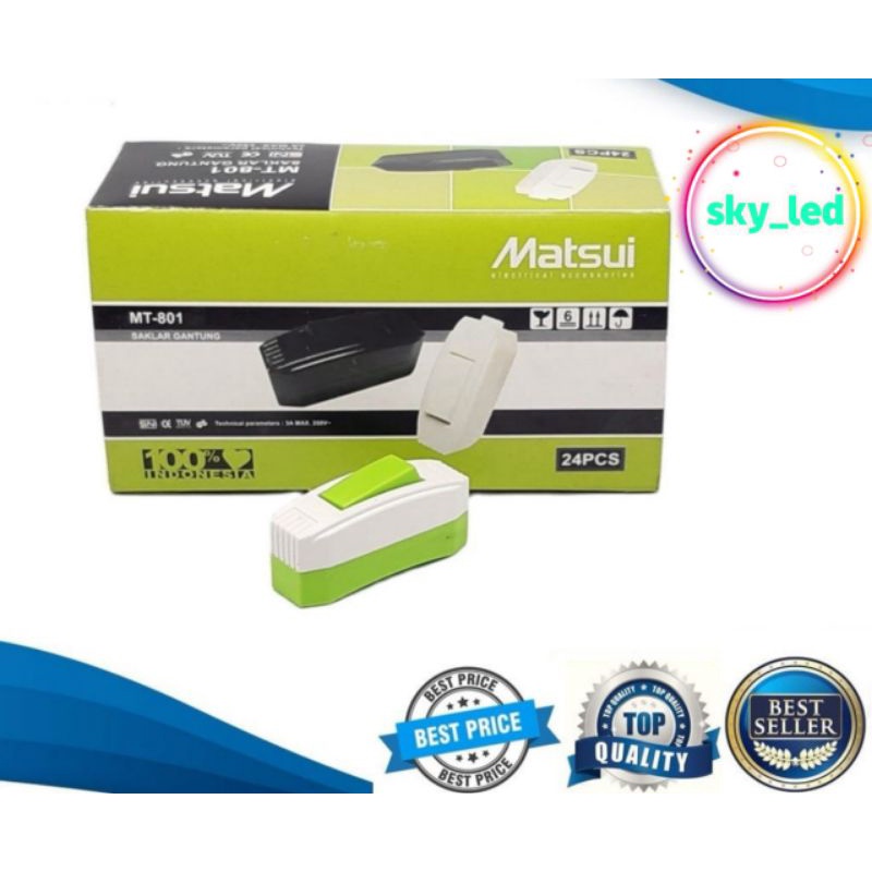 MATSUI Hanging Light Switch / MATSUI On Off Light Switch / MATSUI ...