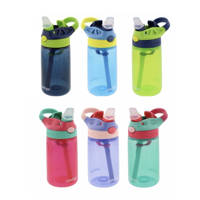 CONTIGO Autospout Drink Water Bottle Straw 14oz - 414mL | Shopee Malaysia