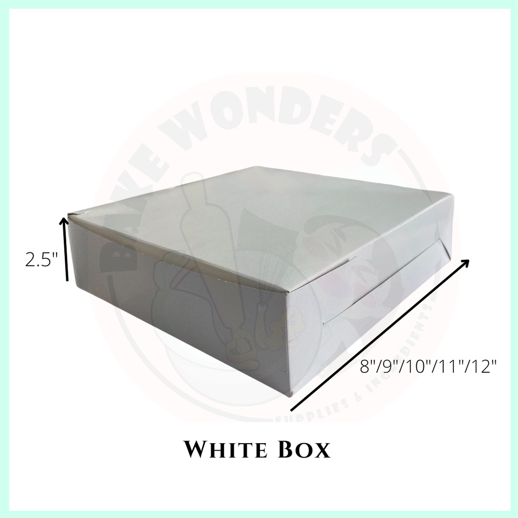 Cake box kraft/Brownie Box/Flat Box/Talam Box/Kuih Lapis Box/Window ...