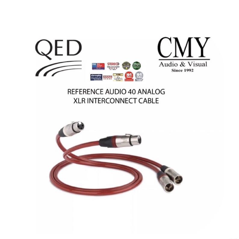 QED REFERENCE XLR40 ANALOGUE 3.0m 新古品 QED REFERENCE XLR40 ANALOGUE 3.0m 新古品