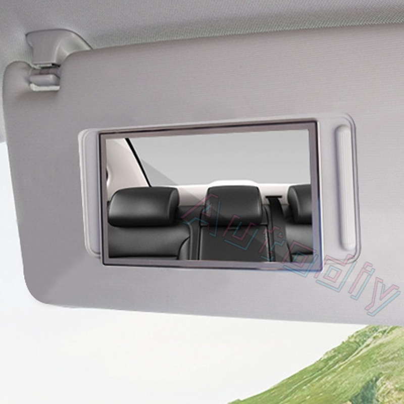 Car Interior Sunvisor Mirror Portable Car Makeup Sunshading Cosmetic