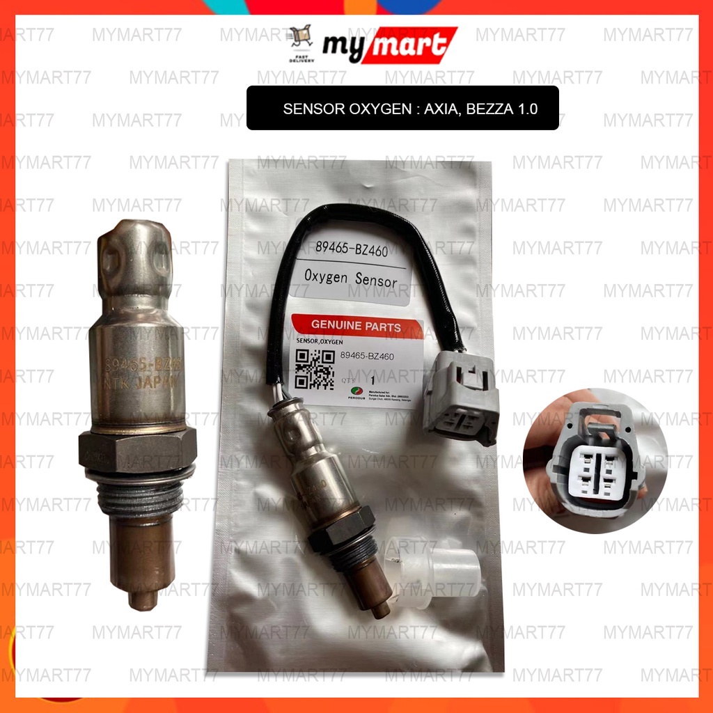 89465-BZ460 PERODUA AXIA, BEZZA 1.0 NEW OXYGEN SENSOR EXHAUST SENSOR ...