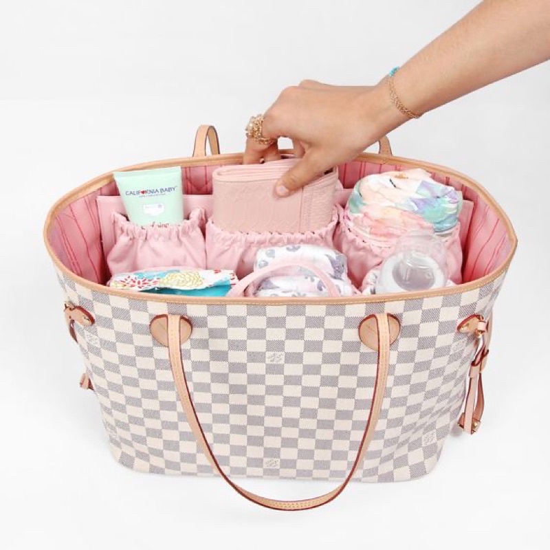 Baby Diaper Bag Insert Organizer for Louis Vuitton Neverfull 