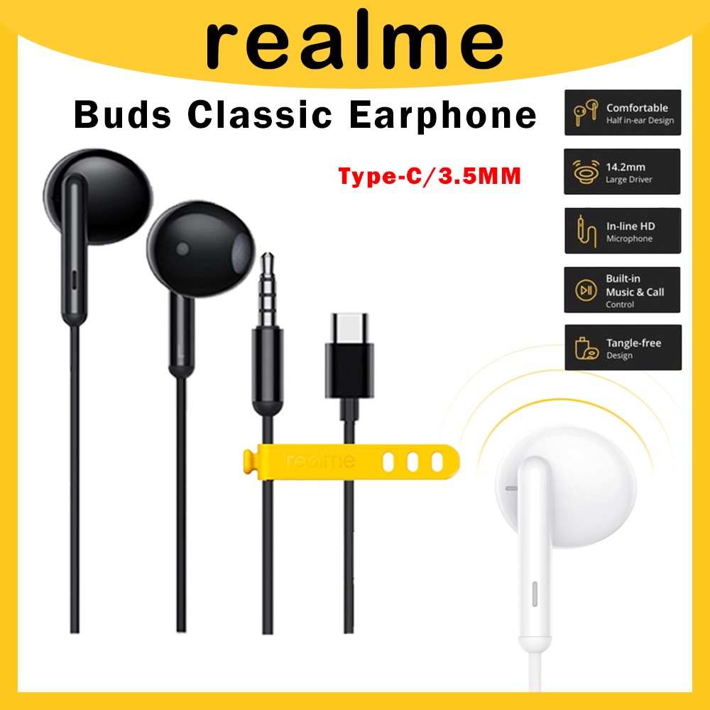 Pro7  Audífonos REALME BUDS CLASSIC TIPO-C