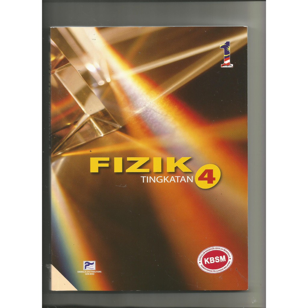 BUKU TEKS TINGKATAN 4 FIZIK KBSM  SILIBUS LAMA  Shopee Malaysia