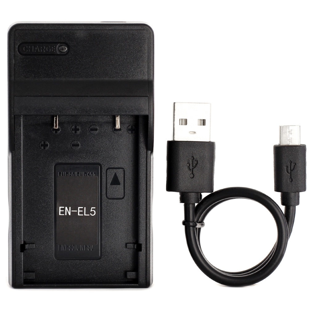 Norifon EN-EL5 USB Charger for Nikon Coolpix 3700, 4200, 5200