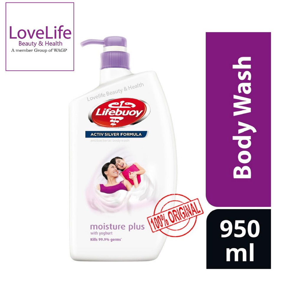 Lifebuoy Shower Gel Moisture Plus [950ml] Shopee Malaysia