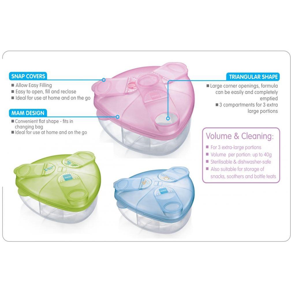 MAM Milk Powder dispenser box Shopee Malaysia