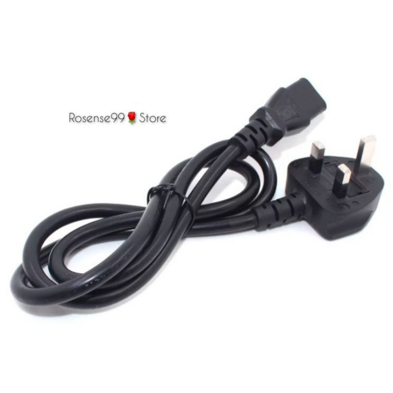 Malaysia Power Cord Uk Fused C13 Cable For Pc Desktop Tv Monitor Rice