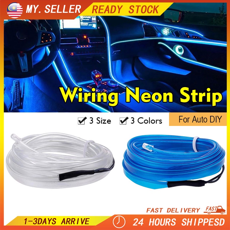 5Meters Car Interior Light Strip Car Ambient Light Auto Atmosphere ...