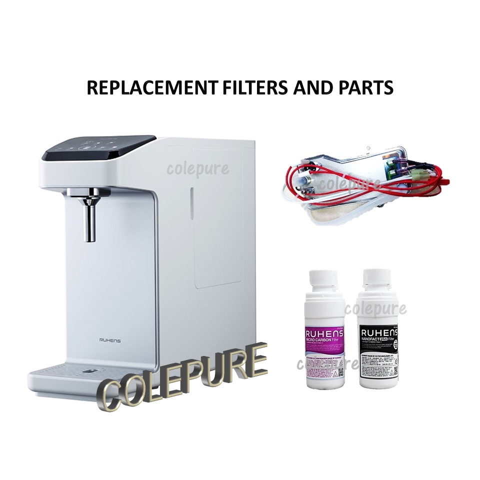 Ruhens 2300 3000 Micro Nano Filters New Korea Alkaline pH9 colepure 4