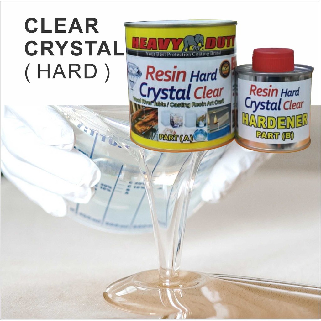 ( HARD RESIN ) Epoxy Resin AB Glue Resin High Quality Crystal Super