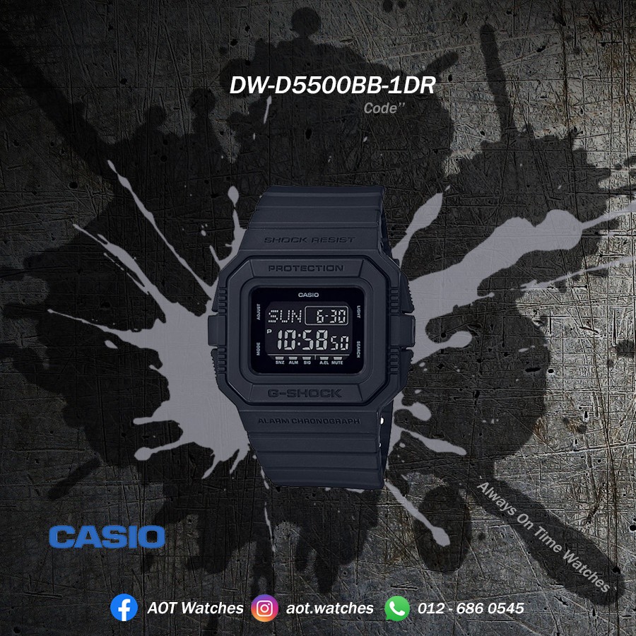 G shock d5500bb hot sale