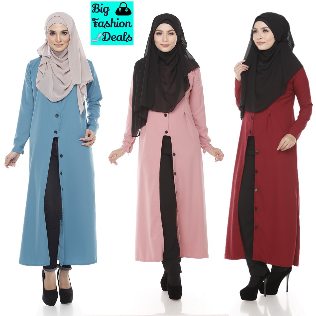 [Ready Stok Promo Raya 2024] Baju Muslimah Blouse Muslim Women Baju ...