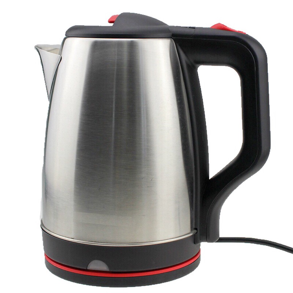 Electric Jug Kettle 2L Stainless Steel Antidry Protection Kitchen