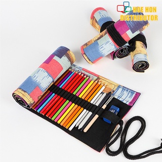 Gaya Fesyen Premium Colored Pencils Roll-Up Wrap Case Oil-Based
