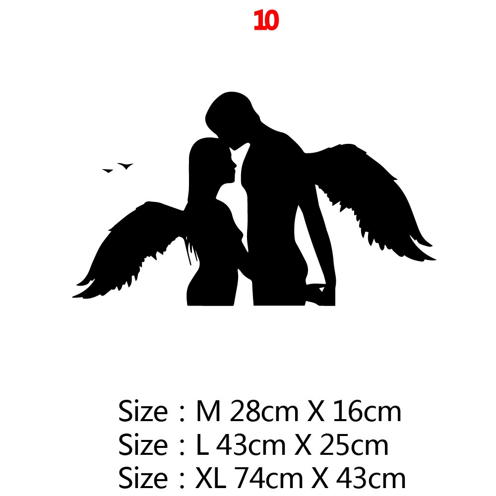 Lovers Quotes Wall Sticker For Bedroom Decor Decals Room Decoration