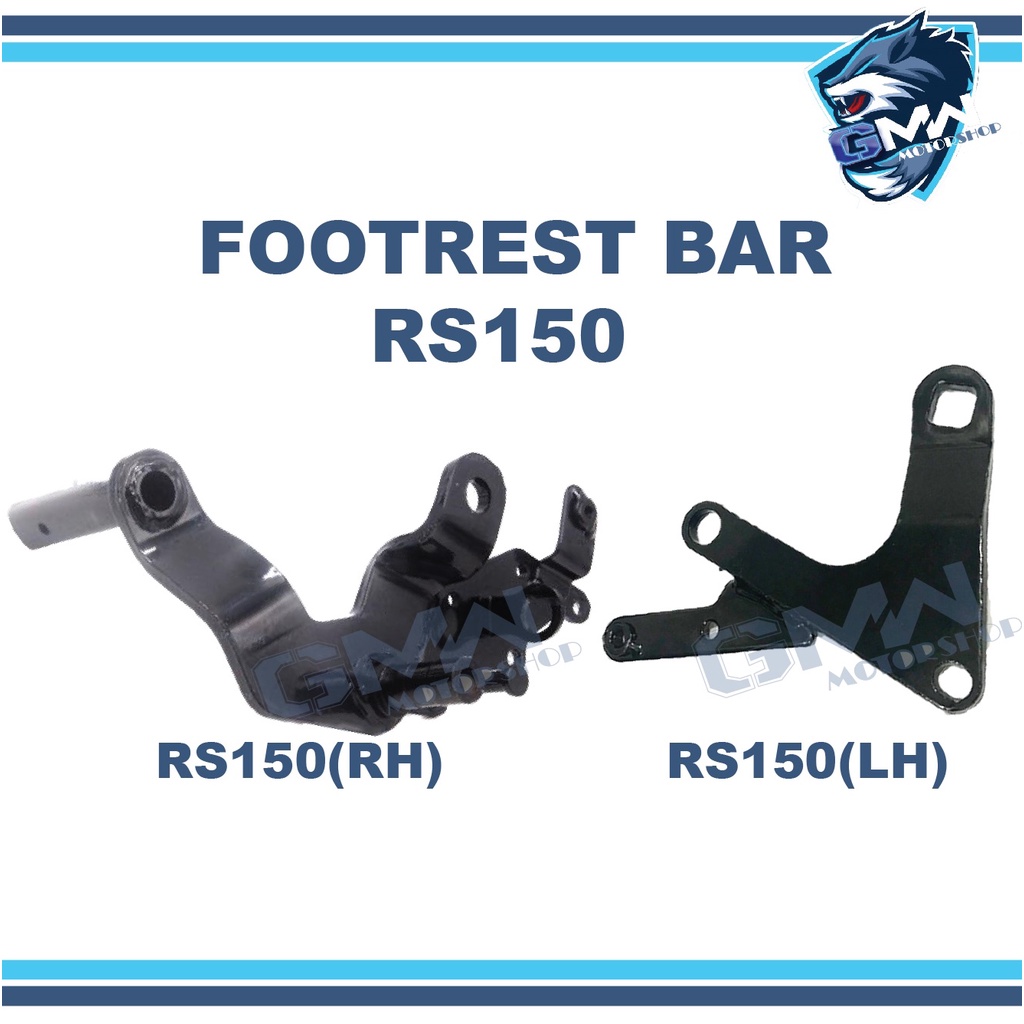 Honda Rs150 Rs 150 Fi Front Step Bar Footrest Bar Foot Rest Pijak Letak Kaki Depan Rs150r Rs150 8683