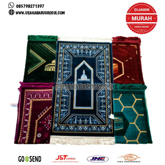 Alif MIDI Turkish Prayer Rug/TURKIYE/BLUEDRU/ORIGINAL Turkish Prayer