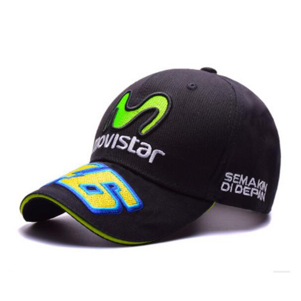 READY STOCK in PENANG !!! 46 MOVISTAR RACING BASEBALL CAP Motocycle ...