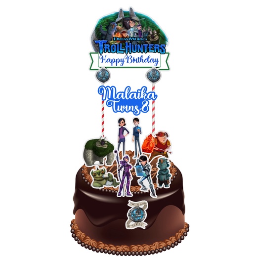 Trollhunters Cake Topper | Shopee Malaysia