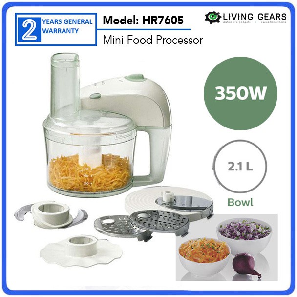 Philips Food Processor HR7320 (700W/2.1L) / Kenwood Food Processor FP120 (400W/1.4L) Shopee