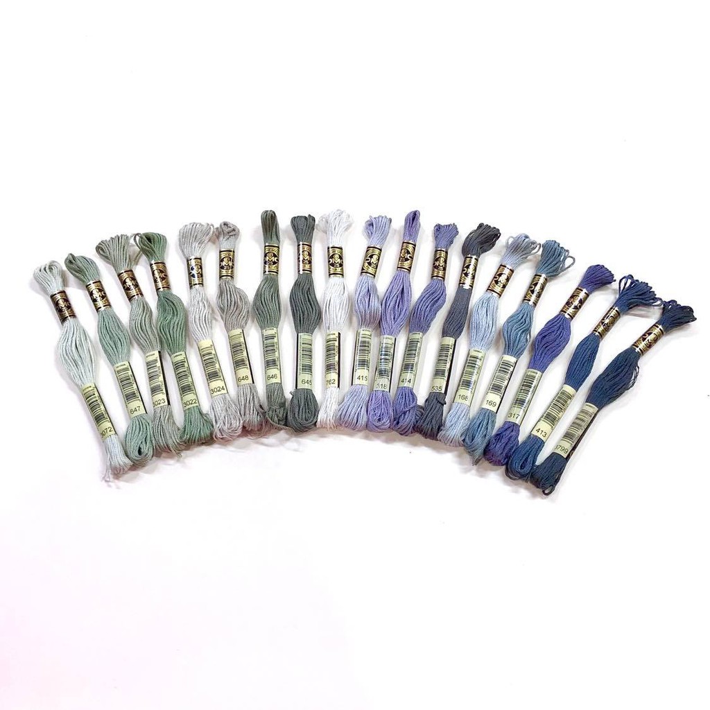 DMC Cotton Embroidery Floss ~ Column 20 DMC Thread | Shopee Malaysia