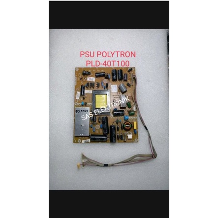 PSU POWER SUPLAY POLYTRON LED TV REGULATOR 40 INCH PLD -40D100 ...