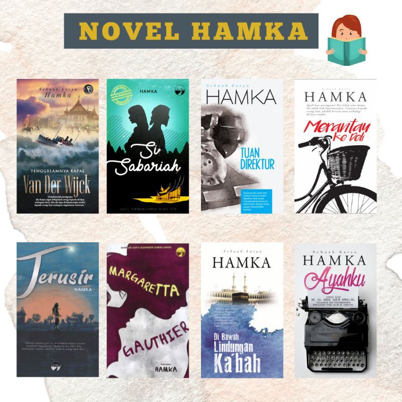 Buku Rujukan Buku SASTERA - NOVEL BUYA HAMKA (TENGGELAMNYA KAPAL VAN ...