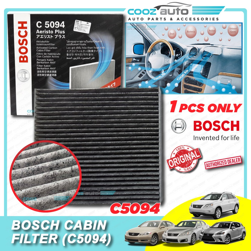 LEXUS CT200H GS LS LX IS RX Bosch Activated Carbon Cabin Air Cond