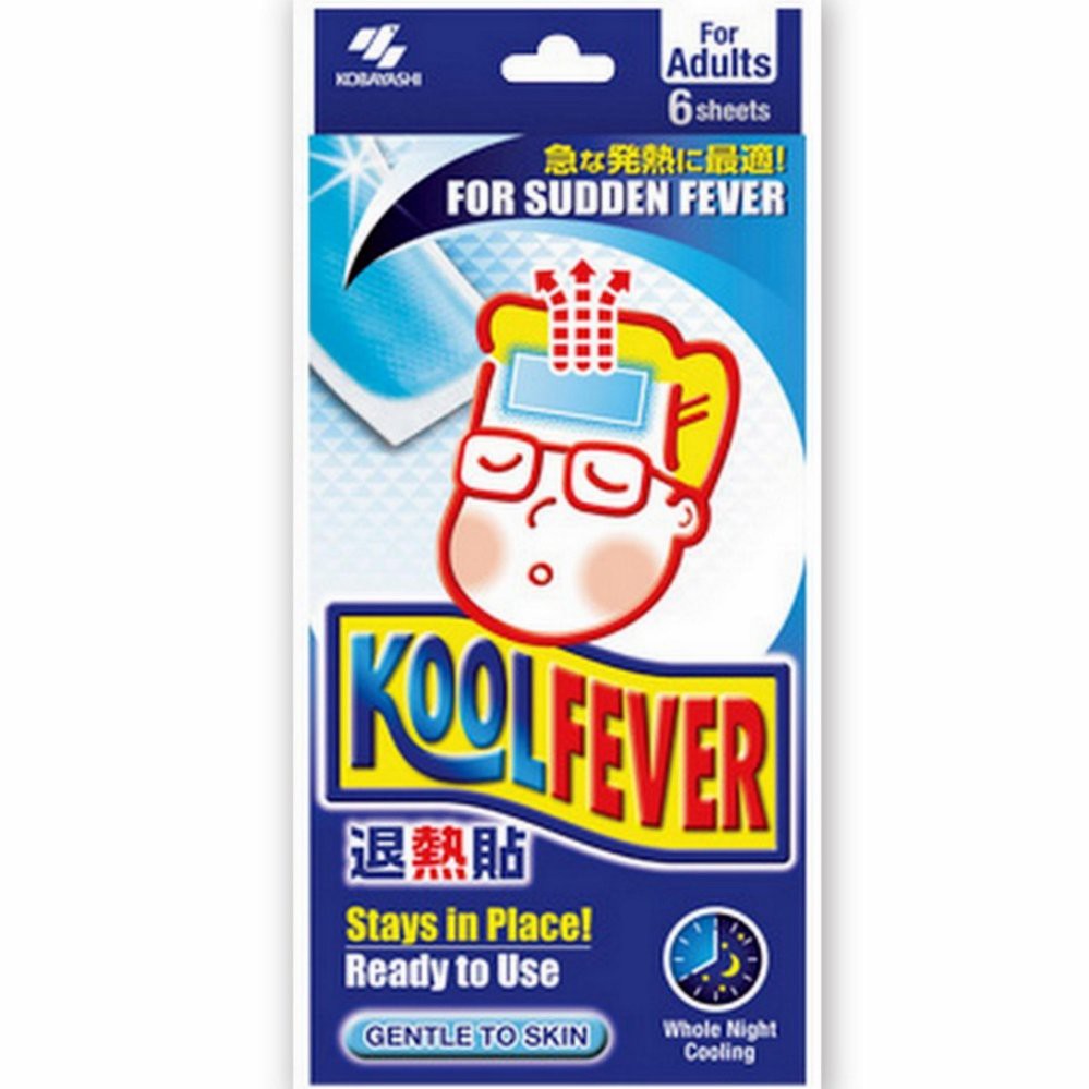 Kool Fever For Sudden Fever 6 Sheets Shopee Malaysia