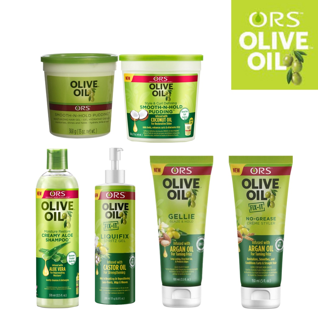 ORS Olive Oil Series Shampoo SmoothNHold Pudding Creme Styler Gellie