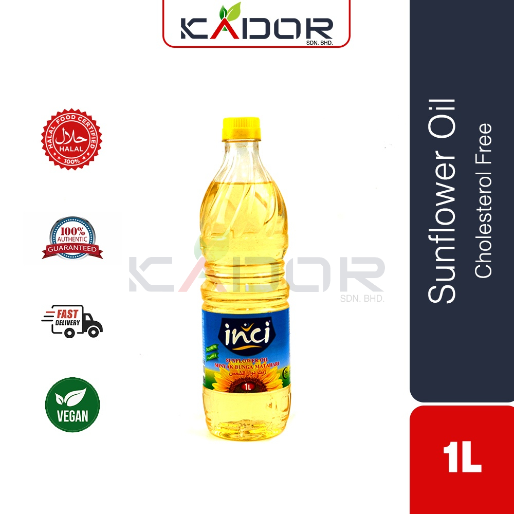 1L Inci Sunflower Oil/ Minyak Bunga Matahari Shopee Malaysia