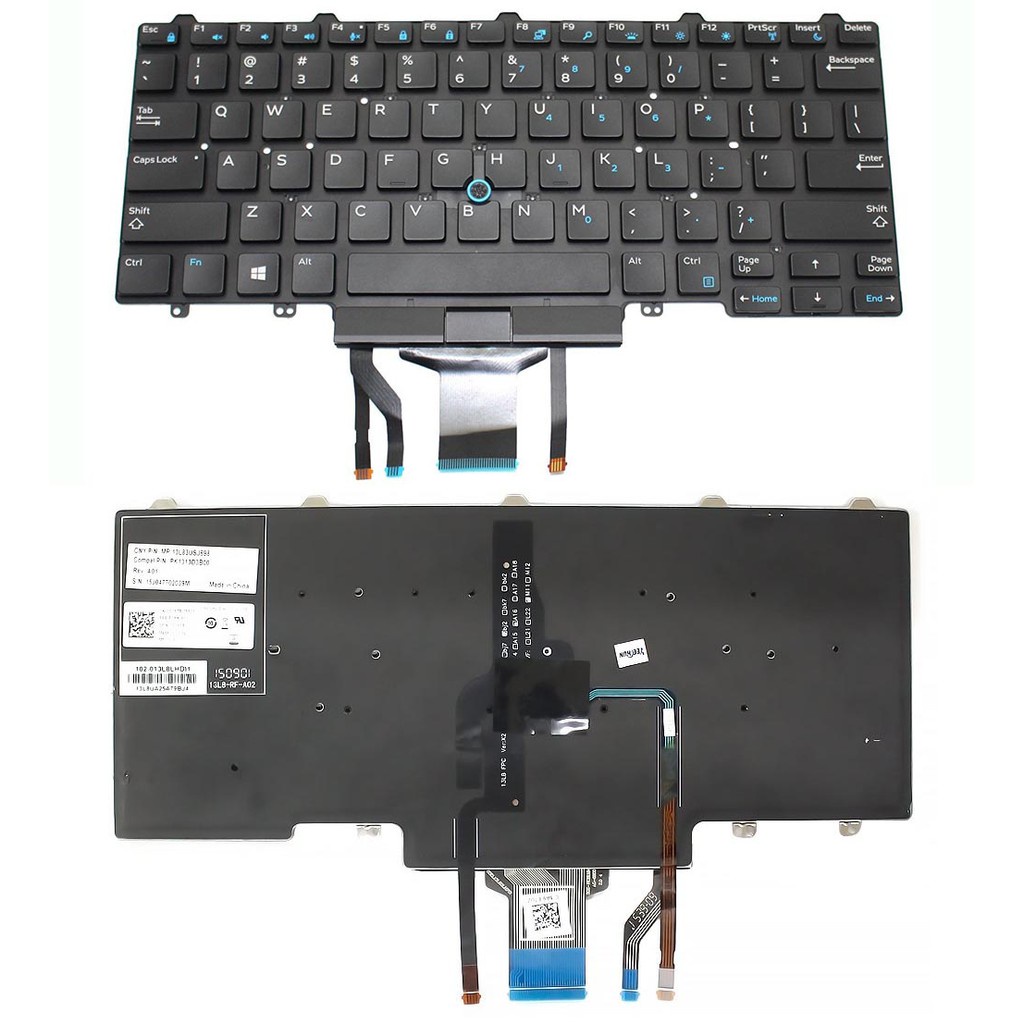 Dell Latitude E7250 Keyboard Original Shopee Malaysia 8543