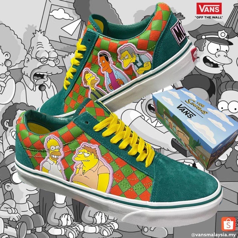 Vans best sale simpson moe